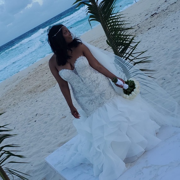 Mermaid Wedding Dress - Madison James - Picture 7 of 7